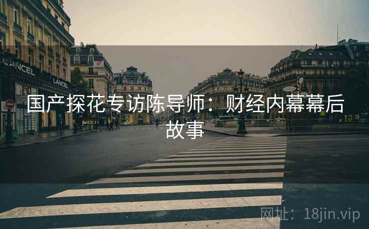 国产探花专访陈导师：财经内幕幕后故事