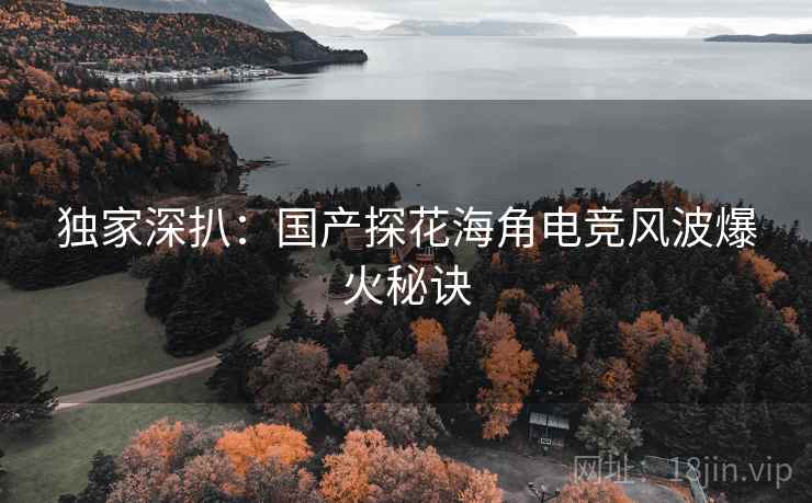 独家深扒：国产探花海角电竞风波爆火秘诀
