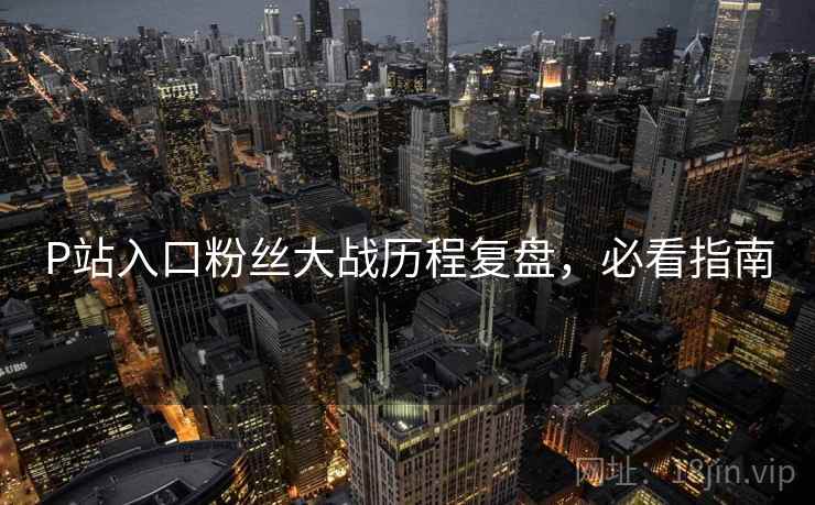 P站入口粉丝大战历程复盘，必看指南