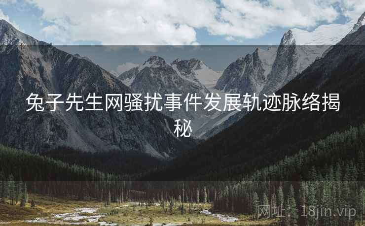 兔子先生网骚扰事件发展轨迹脉络揭秘