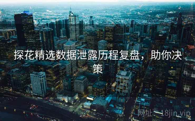 探花精选数据泄露历程复盘，助你决策