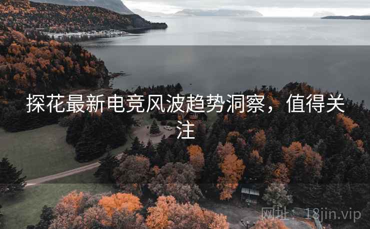 探花最新电竞风波趋势洞察，值得关注