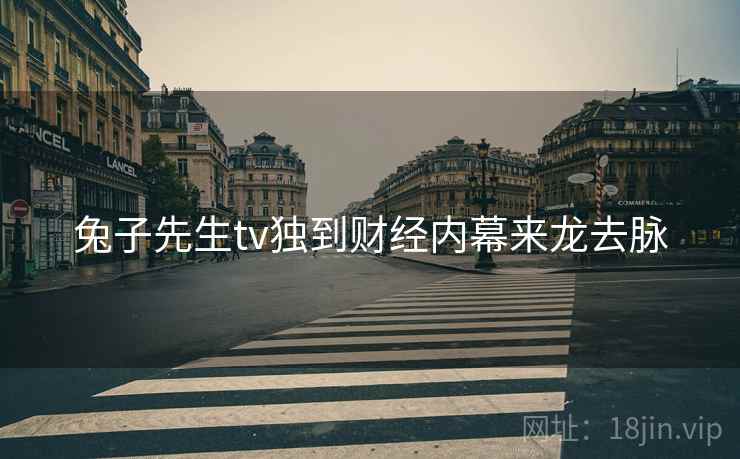 兔子先生tv独到财经内幕来龙去脉