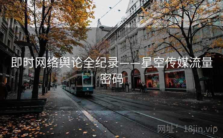 即时网络舆论全纪录——星空传媒流量密码